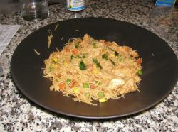 Fidea de orez cu legume